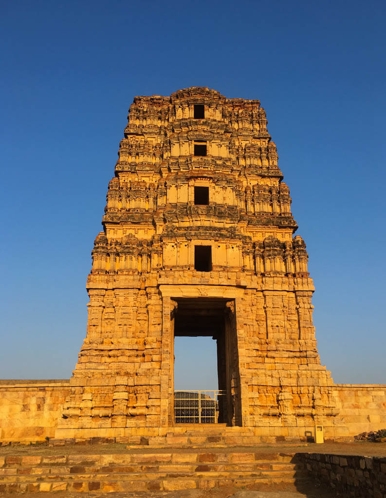 Gandikota temple in the morning light