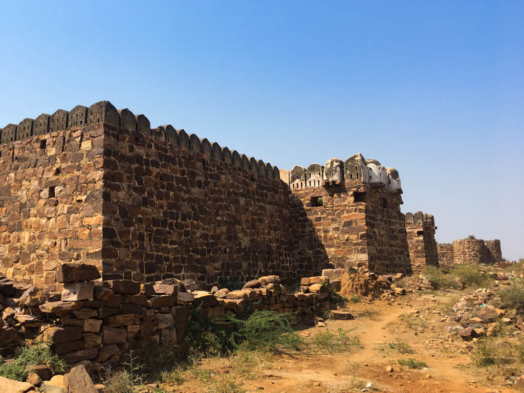 Gandikota city walls